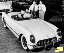 1953 Corvette: first off the assembly line