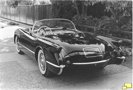 1954 Corvette in Black