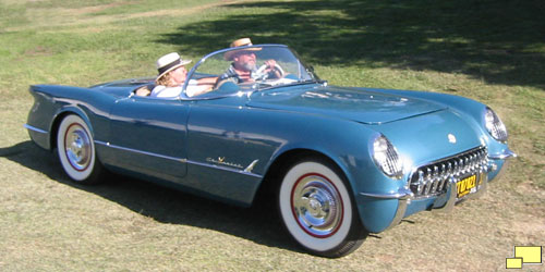 1954 Corvette Penant Blue