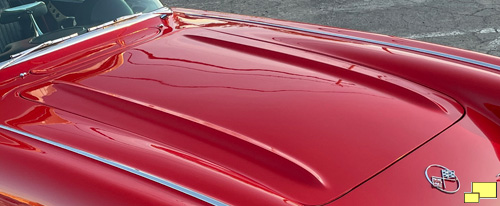 1962 Corvette Hood Wind Splits