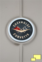 1962 Corvette Trunk Emblem