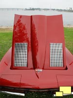 1963 Only Non Functional Hood Louvers