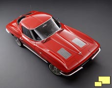 1963 Chevrolet Corvette C2 Sting Ray Coupe. Color: Riverside Red