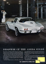 1964 Corvette Advertisement 