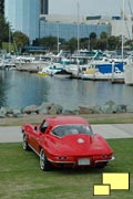 1964 Corvette Coupe in Riverside Red