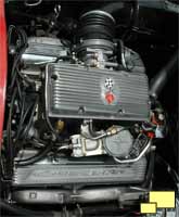 1965 fuel injected Corvette Stingray engine