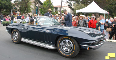 1966 Corvette Convertible on Display at Carmel-By-The-Sea California
