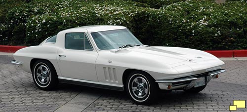 1966 Corvette Coupe in Ermine White