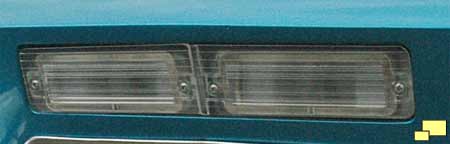 1967 Corvette Stingray back-up light