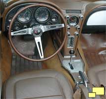 1967 Corvette Stingray Saddle Interior