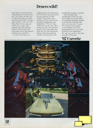 1967 Chevrolet Corvette Stingray print ad