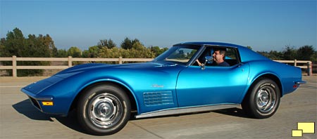 1971 Corvette in Nassau Blue