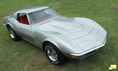 1972 Corvette Coupe in Pewter Silver with LT-1 Engine