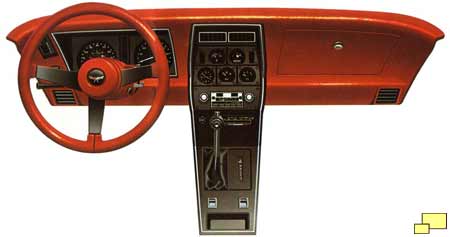 1980 Corvette dashboard