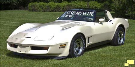 1981 Corvette, the last one manufactured at the St. Louis MO facility
