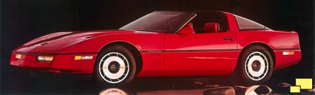 1984 Corvette C4 brochure illustration