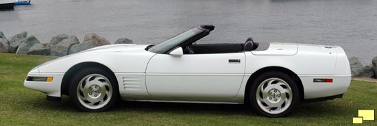 1991 Chevrolet Corvette Convertible in White