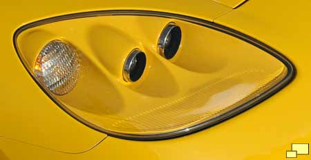 2005 Corvette C6 headlight