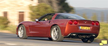 2005 C6 Corvette, rear view
