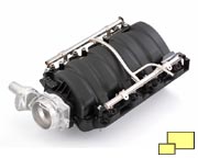 Corvette Z06 LS7 engine intake manifold assembly