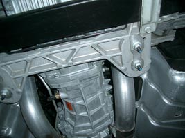 2007 Corvette Z06 undercarriage view