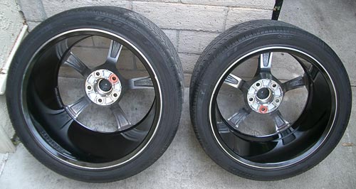 Original Z06 wheels, tires