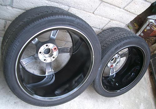 Original Z06 wheels, tires