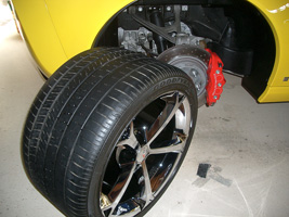 2007 Corvette Z06 rear tire