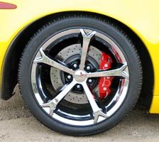 2007 Corvette Z06 rear right tire, wheel