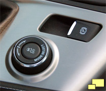 2014 Chevrolet Corvette mode select switch