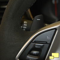 2015 Corvette Z06 eight speed automatic transmission downshift paddle