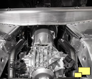 2015 Chevrolet Corvette Z06 eight speed automatic transmission installed
