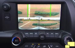 2016 Corvette C7 Curb View Camera Screen