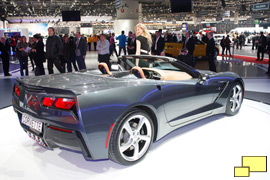 2014 Corvette Stingray Convertible, Unveiled at the Geneva Motor Show, March 5, 2013