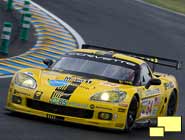 Corvette Racing, 24 Hours of Le Mans Test, June 1, 2008, Le Mans, France, C6.R #64 driven by Oliver Gavin, Olivier Beretta, and Max Papis