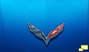 2014 Chevrolet Corvette Stingray Front Hood Emblem