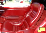 1979 and later Corvette seat