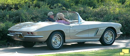 1962 Corvette with transitional rear styling
