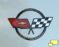 1982 Corvette Collector Edition nose badge