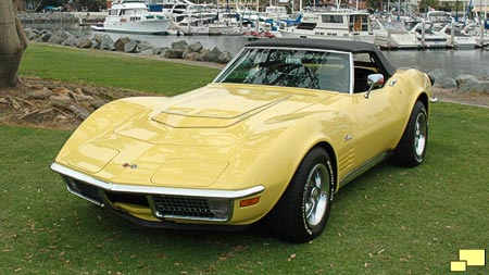 1970 Daytona Yellow Corvette