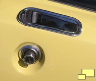 1968 Corvette outside door latch and lock