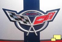 2004 Corvette Le Mans Commemorative Edition nose badge