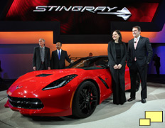 2014 Corvette Stingray Debut, NAIAS, Detroit MI January 13, 2013