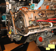 Corvette C4 LT-5 Engine Cutaway Display