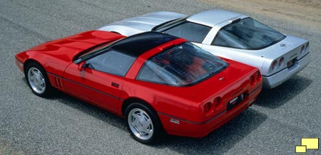 Corvette ZR-1, standard Corvette comparison
