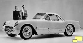 1953 Corvette GM Press Photograph