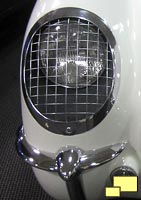 1953 Corvette headlight stone guard