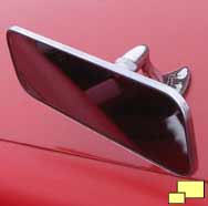 1953 Corvette rear view mirror
