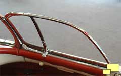 1953 Corvette passenger window