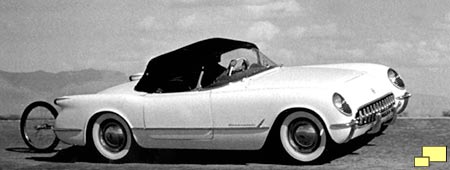 1953 Corvette performance testing